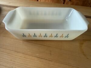 Anchor Hocking Fire-King Loaf Pan Candle Glow No 441